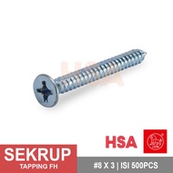 FH TAPPING SCREW TAPPING SCREW LION 8 X 3fh | CONTENTS 500/S