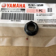 ORIGINAL RXZ 3XL 5PV NUT FOOTREST DEPAN BELAKANG KIRI KANAN PEDAL GEAR EXHAUST EKZOS NUT ABSORBER 95