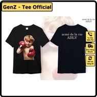 ADLV T-Shirt - Model 12 - Boxing Boy, ADLV Loose Shirt for Men and Women