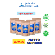 [GIÁ CỰC RẺ] COMBO 10 GÓI NATTO ĐẬU NÀNH LÊN MEN HỮU CƠ ANPHACO PHÒNG TÁO BÓN HUYẾT ÁP ĐỘT QUYH