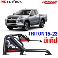 ROLLBAR โรบาร์ รถกระบะ ทุกรุ่น ทรงแขนยาว เหล็กดำ สวย ดุดัน โรลบาร์ DMAX VIGO REVO NAVARA COLORADO FO