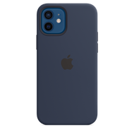 Apple - Apple iPhone 12 | 12 Pro MagSafe 矽膠護殼 - 海軍深藍色