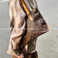 LV 老花鋼琴包 托特