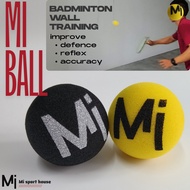 Mi Ball - Badminton Wall Training Latihan Dinding, Artificial Shuttlecock, Manmade Shuttllecock, T b