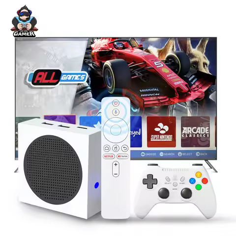 ZOKU 2025 New Design G8 Video Game Box 128GB Android 14 Amlogic S905Y2 60000+retro Games 400+PSP Gam