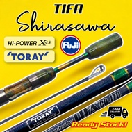 TIFA SHIRASAWA 1-4LB ULTRALIGHT FISHING ROD SPINNING  SOLID CARBON TORAY JORAN PANCING UL MADE IN JA