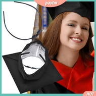 PTM Secure Fit Hair Hoop Graduation Cap Accessory Secure Fit Graduation Cap Headband Insert Prevents Slipping Shifting Adjustable Hair Hoop Accessory for Fixing Cap
