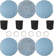 90107/90137/90585 Vacuum Filter Replacement Kit Fit for Shop Vac 5 Gallon and Above Wet/Dry Vacuum 5
