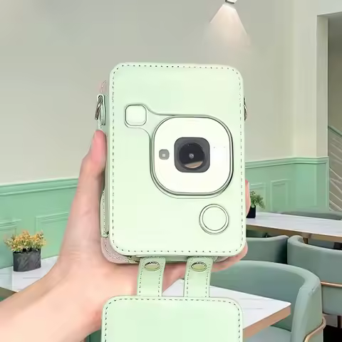 Liplay Camera Bag for Fujifilm Instax Mini Liplay Storage Bag Protective Cover Protective Case Retro