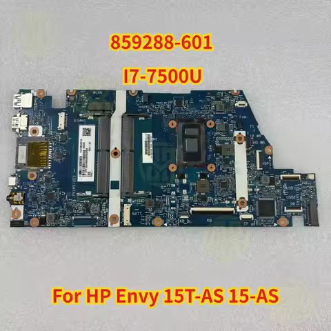 859288-601 For HP Envy 15T-AS 15-AS Laptop Motherboard TPN-I125 VANILLA1-6050A2857201-MB-A03 With I7