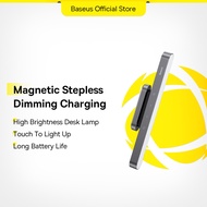 Baseus Night Light Hanging Magnetic LED Table Lamp Stepless Dimming Desk Lamp Rechargeable Cabinet L