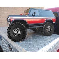 2.2 Inch Rubber Crawler Tires and Wheels for 1/10 RC Crawler KM5 YK4082 YK4083 SCX10 RBX10 RR10 TRX4
