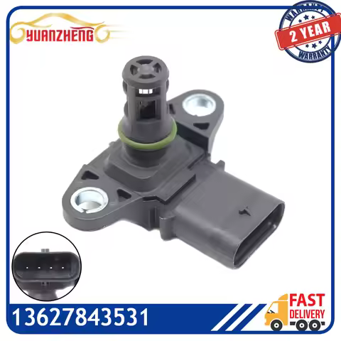 Car 13627843531 Intake Manifold MAP Pressure Sensor For BMW 3.5 135I 335I N20 N54 X1 X3 X4 X5 X6 Z4 