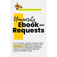 EBOOK FINDING SERVICE/ REQUEST Z-Library EBooks, University, College Textbooks, Novels, 小说 Request Y