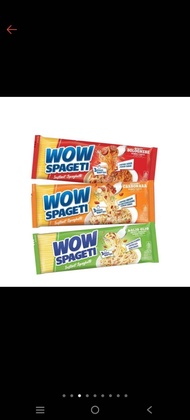 (MURAH) WOW SPAGHETTI INSTANT HALAL