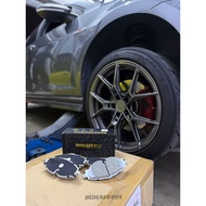 VW GOLF MK7R , MK7 GTI , MK8 GTI , ARTEON , TIGUAN , AUDI TTS MK3 (FRONT) - SCHAFFEN BRAKE PAD