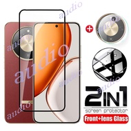 Honor X9d 5G 2in1 Tempered Glass Film For HONOR X9d X9D HonorX9d 5G 2025 Screen Protector Soft HD Ca