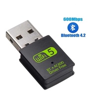 Comfast K605 Mini USB WiFi Adapter Bluetooth 2in1 Dongle Dual Band 802.11AC 600Mbps / Mini USB WiFi 