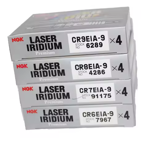 NGK Laser Iridium Spark Plug CR6EIA-9 CR7EIA-9 CR8EIA-9 CR9EIA-9 For 600YMH R1 R6 FZ6N alien beast K