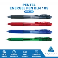 Pentel Energel Pen BLN 105 - High-Quality Gel Ink, 0.5mm Smooth Writing Precision