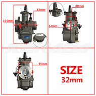 Karburator PWK perlumbaan Karburetor 24mm 26mm 28mm 30mm 32mm 34mm 50-250cc Universal 2T 4T Enjin M