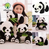 ZILUOLAN 9/10/12/16cm Plush Panda birthday Soft cloth Toy kids baby Cute Cartoon Pillow