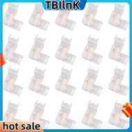 LED Light Strip Connector Right Angle Connector Cob RGB Light Strip 90 Degree L Shape