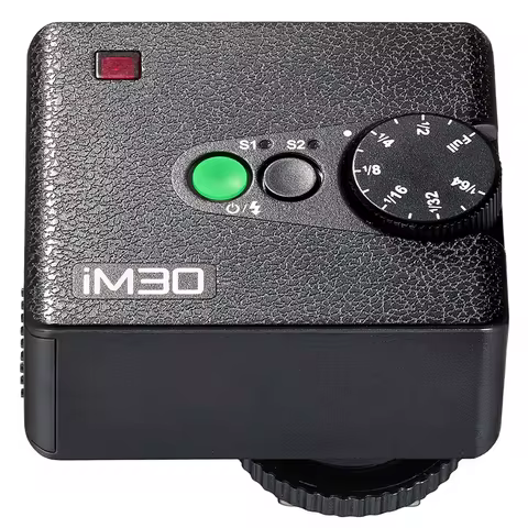 Godox iM30 Mini Portable Li-ion Battery Camera Flash Manual Flash for Various Camera Canon/Sony zv1/
