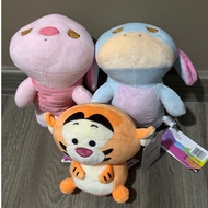 Disney Piglet Eeyore Sleeping Sit Plush