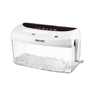 Deli เครื่องย่อยกระดาษ ทำลายเอกสารมือหมุน 4 ลิตร