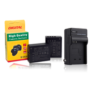 แบตเตอรี่กล้อง 2 ก้อน + แท่นชาร์จ  Fuji NP-W126 W126S 1600mAh for X-A2 A3 A5 A7 X-M1X-E1 E2 E3 X-T1 