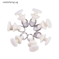 Nobleflying 20pcs Curtain Track Glider Rail Curtain Hook Rollers Curtain Tracks Accessories SG