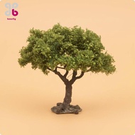[Baosity] Miniature Tree Green Foliage Diorama Tree Wire Trunk Decor for Crafting