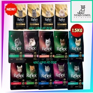 (1.5kg) Reflex Plus Gold Cat Dry Food / Kitten BSH Persian Gold Series Breed Cat / Makanan Kucing / 