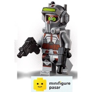 sw1150 Lego Star Wars The Bad Batch 75314 - Clone Commando Tech Minifigure w Blaster - New