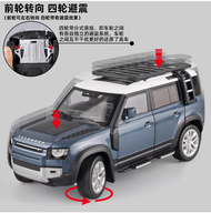Mô hình xe SUV LAND ROVER DEFENDER Hợp kim 1:18