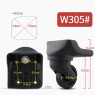 W305 suitcase universal wheel roller trolley case travel luggage swivel casters pull baggage box bag