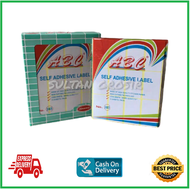 LABEL ABC 103 STIKER LABEL SELF ADHESIVE LABEL UNDANGAN