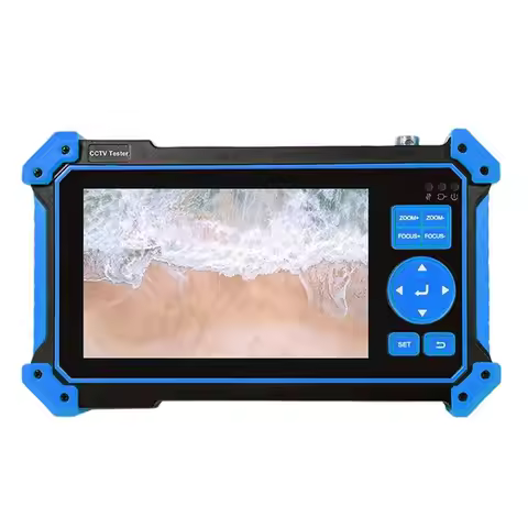 HD-2950 CCTV Camera Tester 8MP 5 Inch -Compatible VGA Input Video Cable Security Camera Tester For C