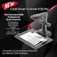 New Product CZUR ET25 Pro Visualizer & Book Scanner c/w complete software and OCR