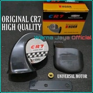 Original Single Snail Horn CR7 High Quality 12V Universal Motorcycle Horn Horn Horn Beat Vario Scoop