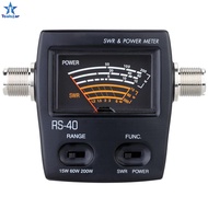Toolstar RS40ขนาดกะทัดรัด SWR Meter สำหรับ HAM วิทยุมือถือ UHF VHF 144 430MHz 200W
