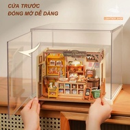 Robotime Rolife Miniature House Display Box DF03L. For Robotime houses