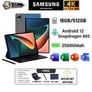 5 YEARS WARRANTY Samsung Pad Tablet P20 11 Inch Android 12.0 16GB+512GB ROM Dual SIM 5G LTE Smart Ta