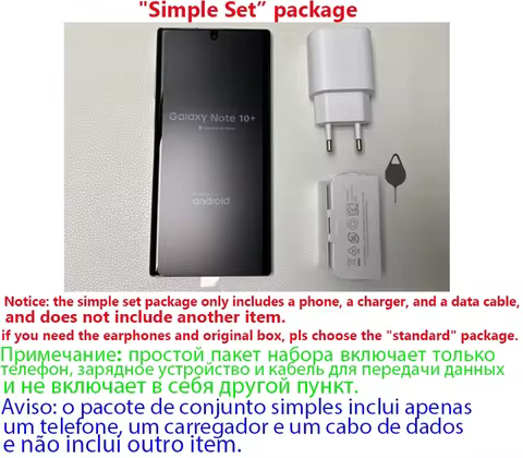 Samsung Galaxy Note10 Note 10 N970U1 N970F N970FD N9700 N971N 6.3" 256GB 8GB Octa Core NFC Original 