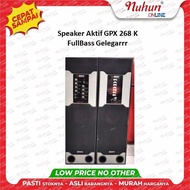 Speaker Aktif GPX 268 K FullBass Gelegarrr