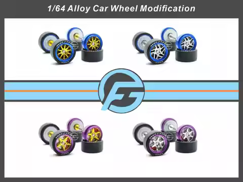 FANSGUY 1/64 1Set Adult Car Model Wheel Parts 11.2mm Brake Discs MD-BV Series (Non Fixed Brake Disc)
