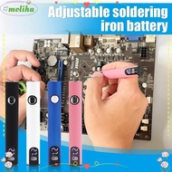 MOLIHA Mini Soldering Iron Kit, Welding Repair Tool 510 Thread Battery Electric Soldering Iron, Adju