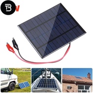 TRB [mulstore] 10W 12V Outdoor Portable Solar Panel with Clip for 9-12V Battery Charging