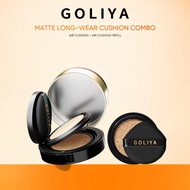 Goliya Black golden Cushion Foundation & Refill Concealer Waterproof Oil Control Makeup Set Gmeelan 